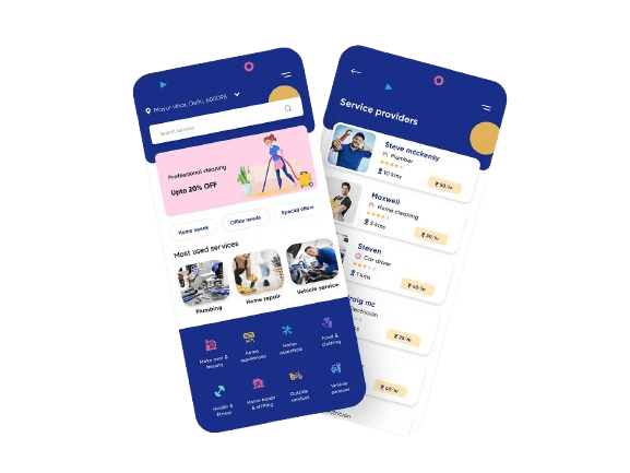 Service App Mockup